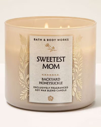 Sweetest Mom 3-Wick Candle