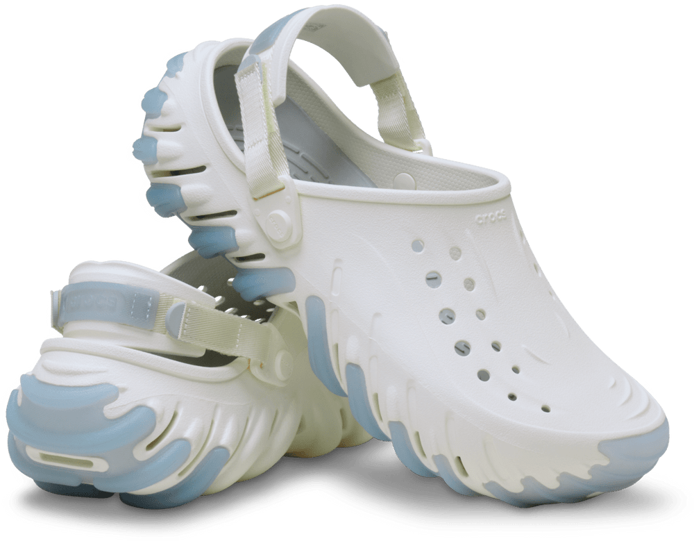 White Echo Clog Crocs M9/W11