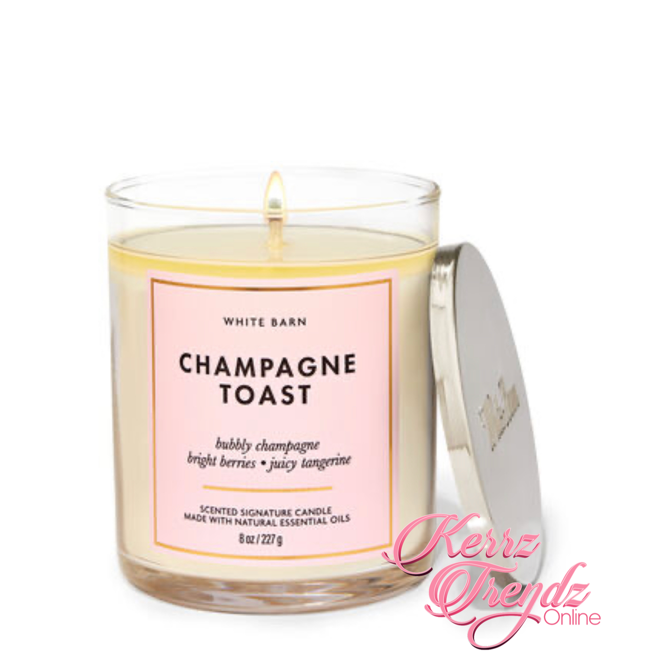 Champagne Toast Single Wick Candle