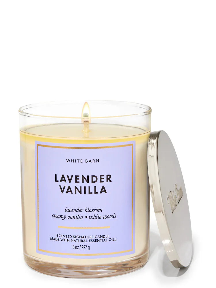 Lavender Vanilla Single Wick Candle