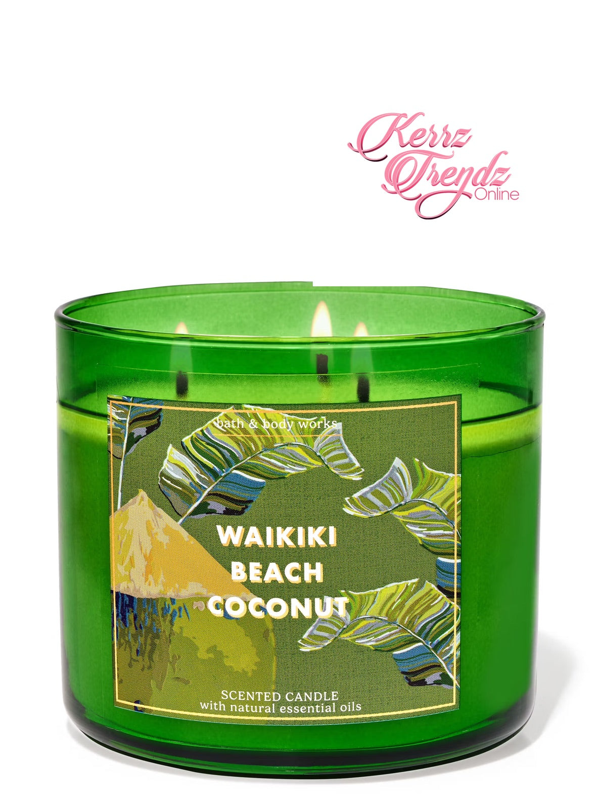 Waikiki Beach Coconut 3-Wick Candle