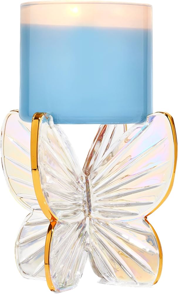 Butterfly 3-Wick Candle Holder