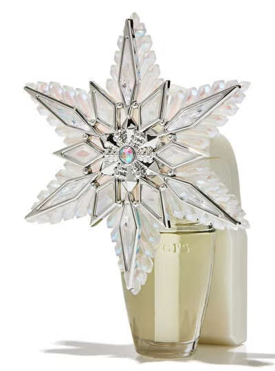 Silver Snowflake Nightlight Wallflower Plug
