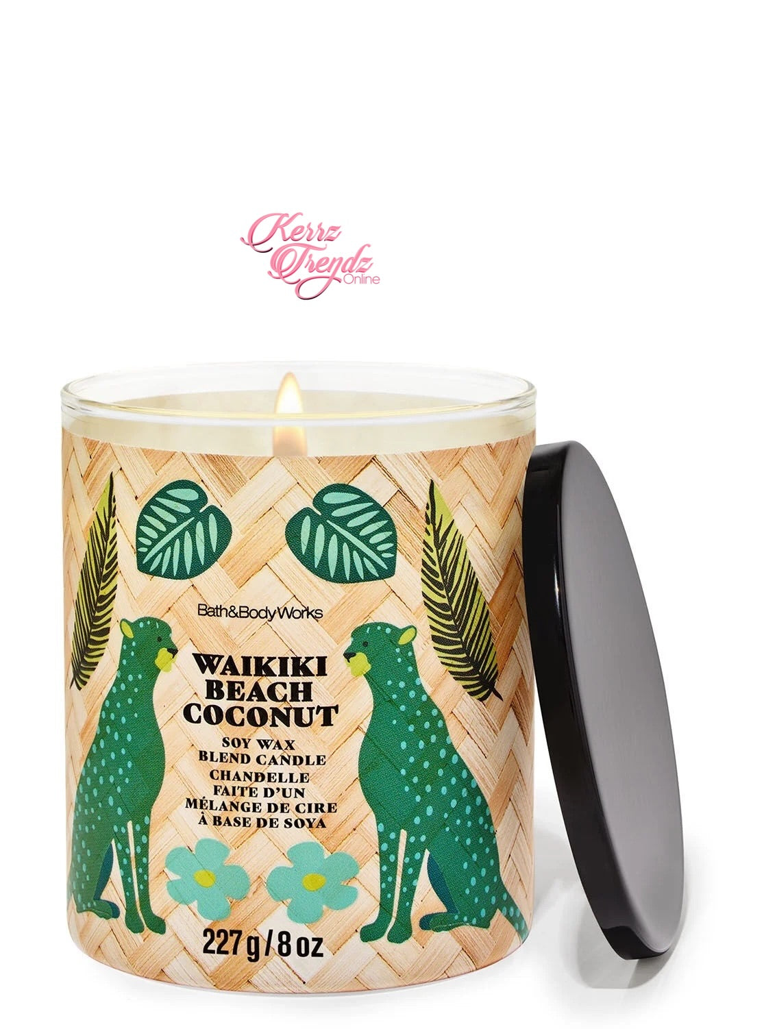 Waikiki Beach Coconut Single Wick