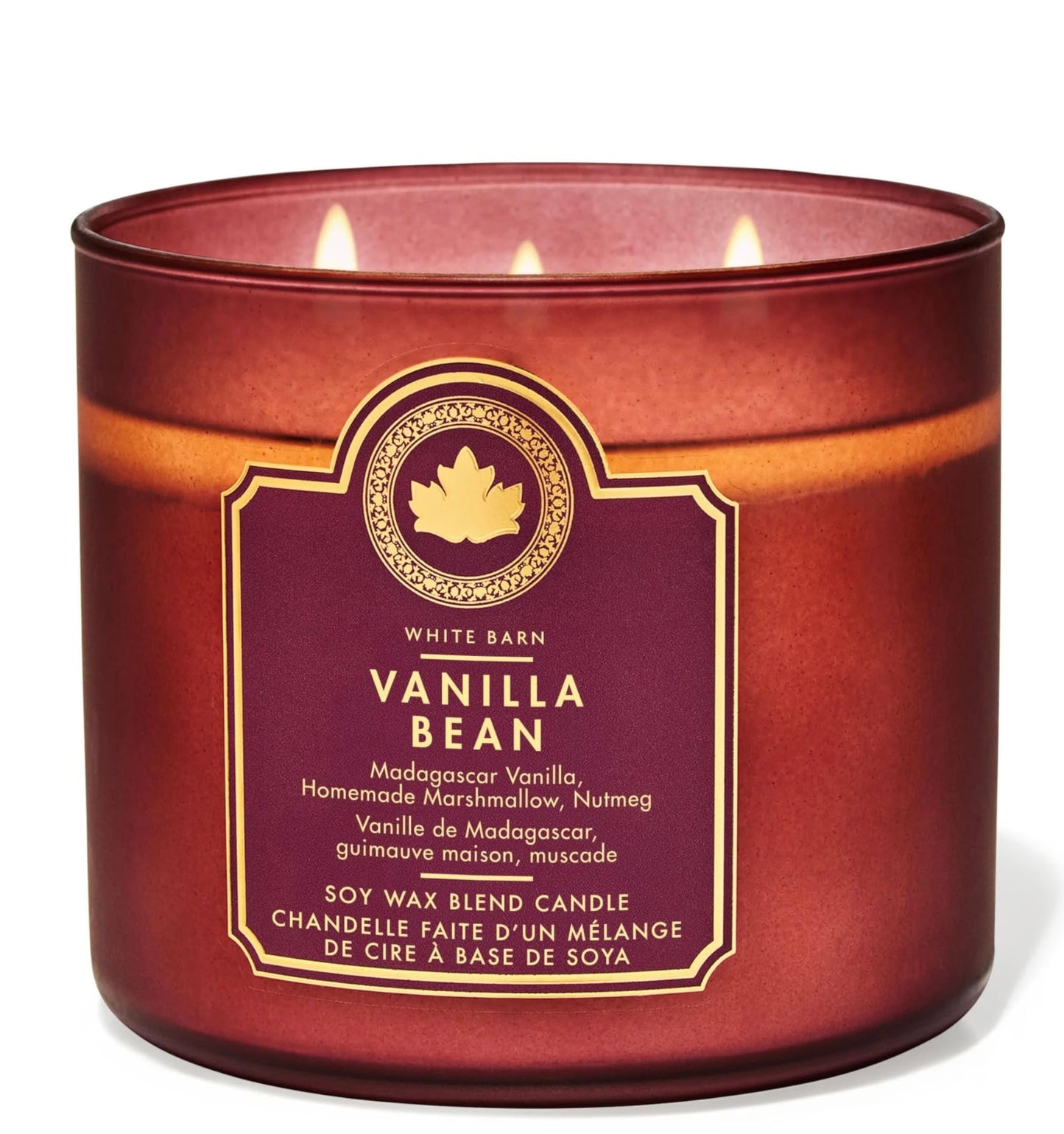 Vanilla Bean 3-Wick Candle