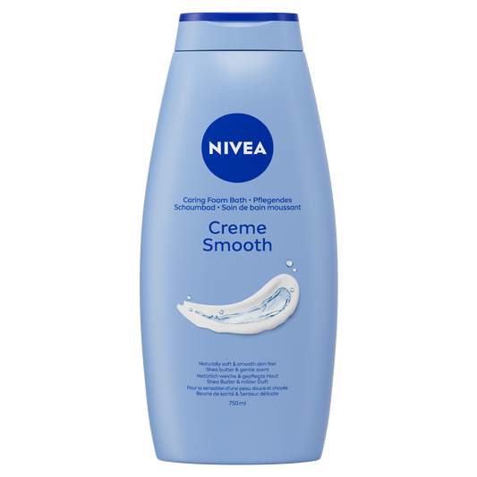 Nivea Crème Smooth Bath Foam Soap