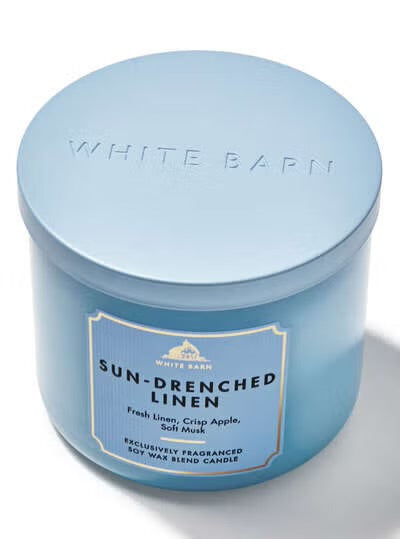 Sun-Drenched Linen 3-Wick Candle