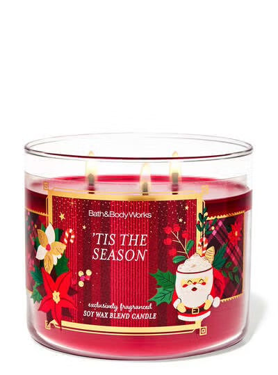 ‘Tis The Season 3-Wick Candle