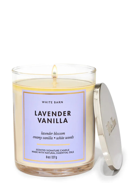 Lavender Vanilla Single Wick Candle