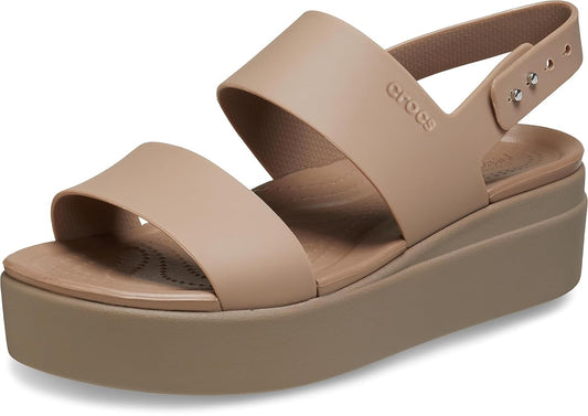 Brooklyn Low Wedge Women’s Crocs Brown W9