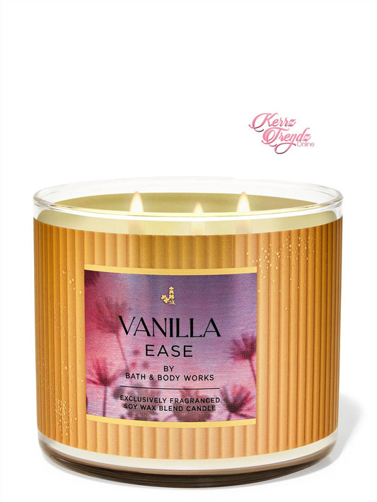 Vanilla Ease 3-Wick Candle
