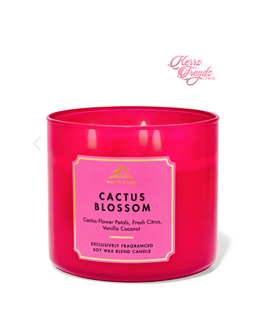 Cactus Blossom 3-Wick Candle